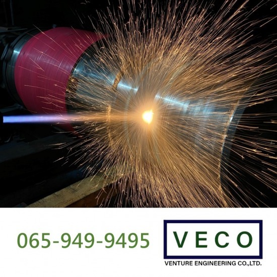 Arc Spray Coating - พ่นพอกผิวโลหะด้วยระบบ HVOF และ Wire Arc Arc Spray Coating - พ่นพอกผิวโลหะด้วยระบบ HVOF และ Wire Arc